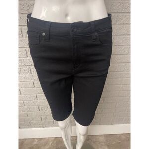 Kendall + Kylie Black The Bu Short Women Bermuda Storts Size 9 /29